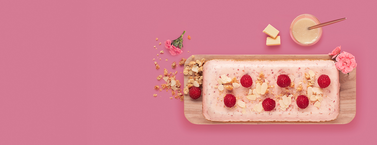 Himbeeren Icetorte Header