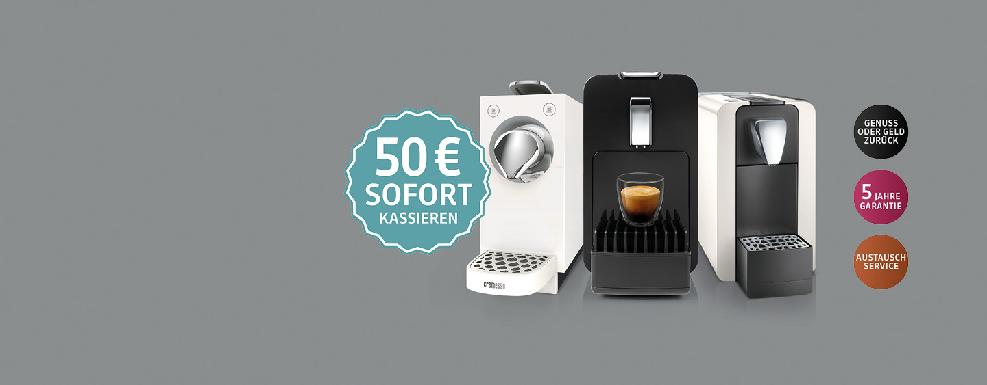 Cremesso - Genuss pur. | Kaffeekapsel. Kaffeesystem. Kapselmaschine ...